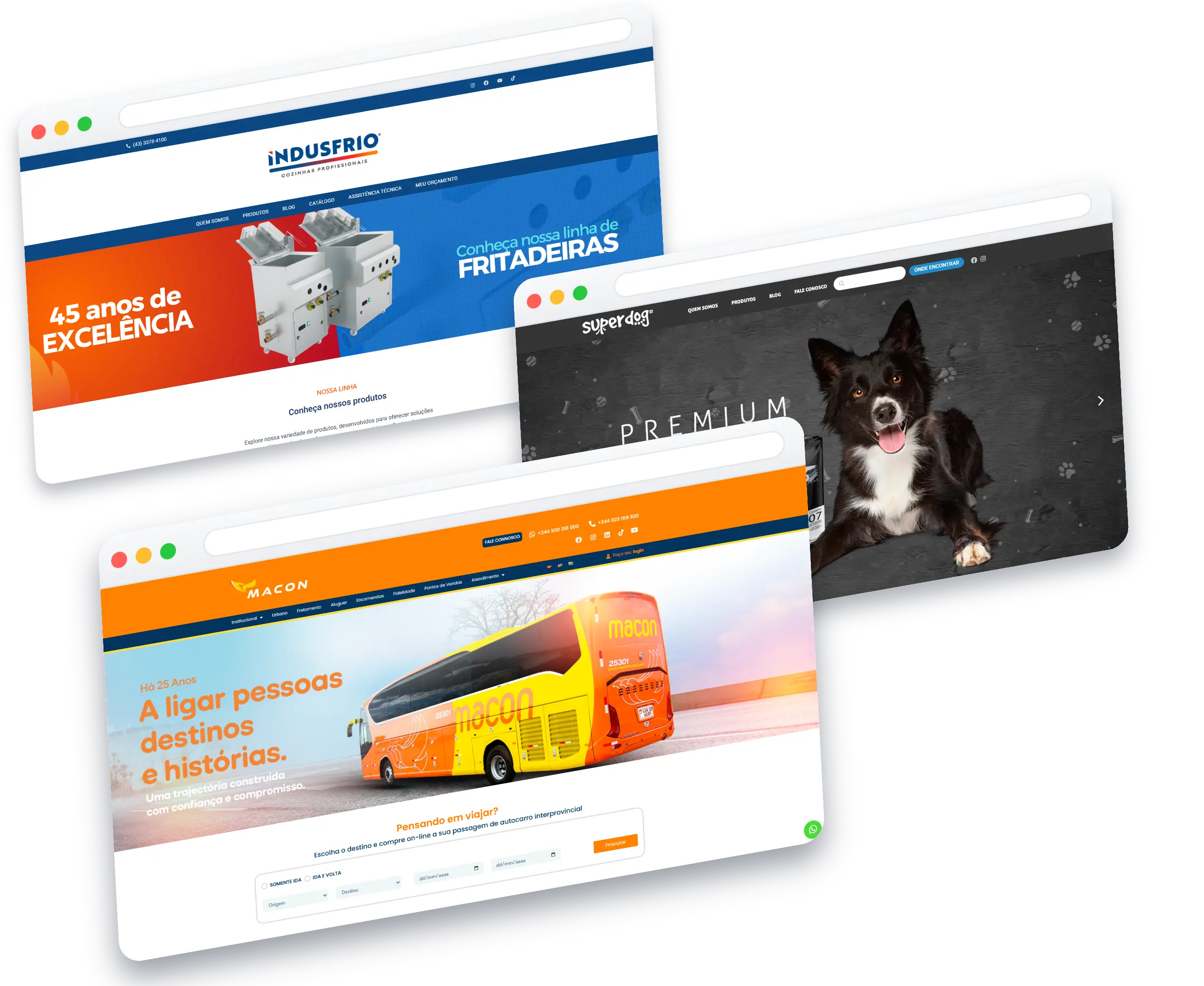 Criação de sites profissionais